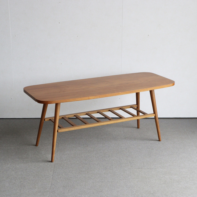 英国ヴィンテージのチーク材のコーヒーテーブル