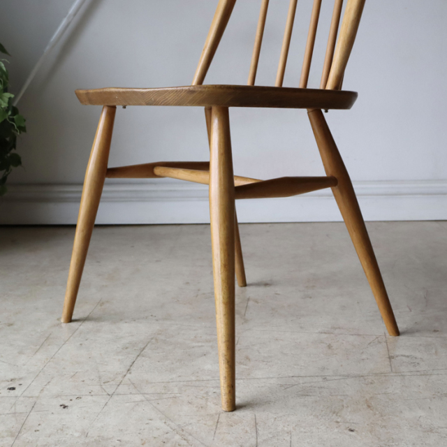 【121093】アーコール（ERCOL）クエーカーチェア【ナチュラル】
