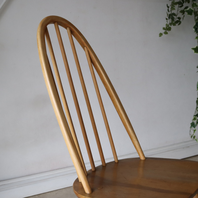 【121093】アーコール（ERCOL）クエーカーチェア【ナチュラル】