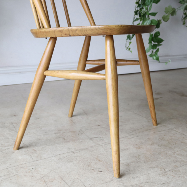 【121094】アーコール（ERCOL）クエーカーチェア【ナチュラル】