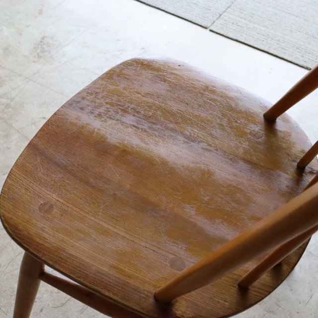 【121094】アーコール（ERCOL）クエーカーチェア【ナチュラル】