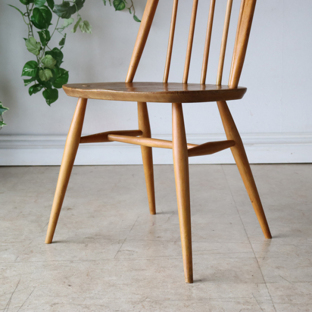 【121095】アーコール（ERCOL）クエーカーチェア【ナチュラル】