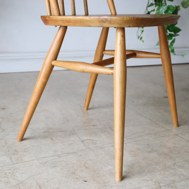 【121095】アーコール（ERCOL）クエーカーチェア【ナチュラル】