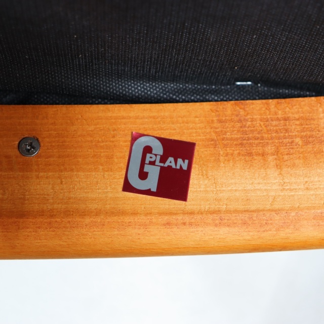 ジープランG-PLAN製ラダーバックチェア 座面は世界の尾州ウールにて張