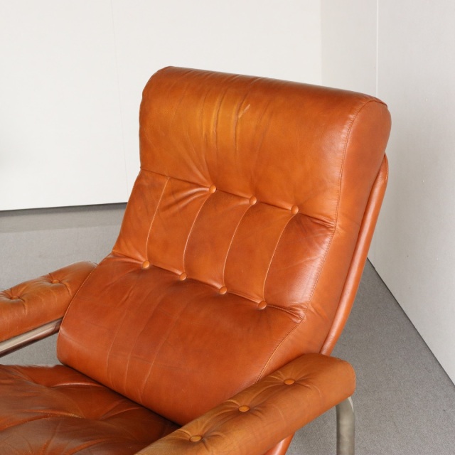 ミッドセンチュリー レザーソファ アインシュタイン