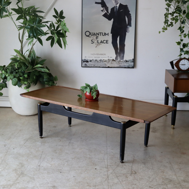 【122061】G-planジープラン・コーヒーテーブルBlack&Tolaセンターテーブルの写真