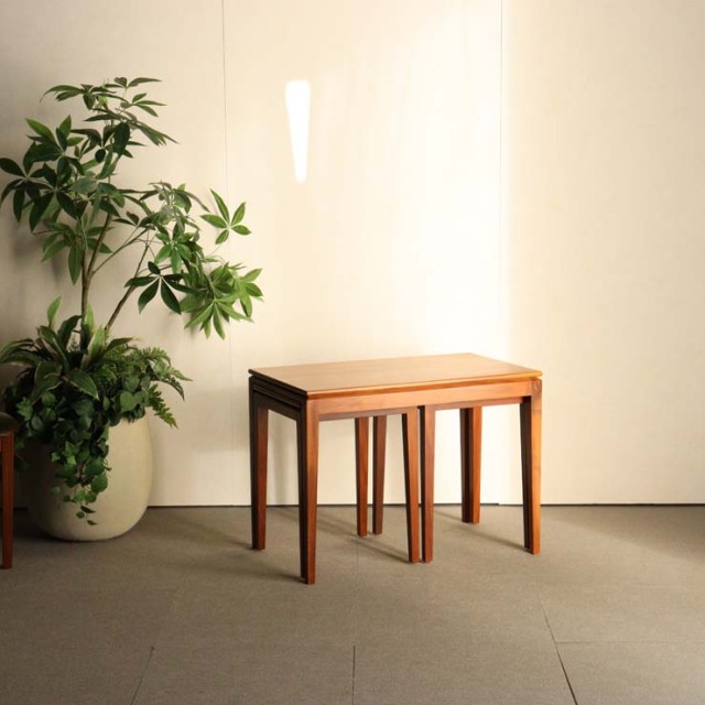 87933★POUL HUNDEVAD ネストテーブル 1960\'s 87933☆POUL HUNDEVAD ネストテーブル 1960's 87933☆POUL HUNDEVAD