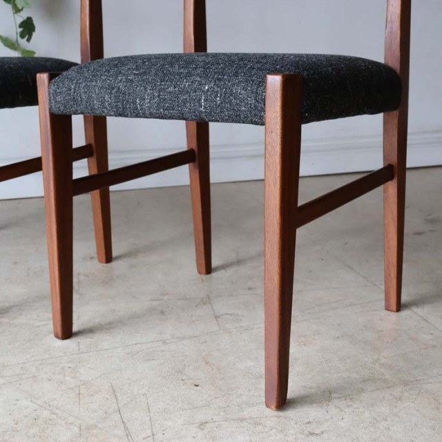 チークダイニングチェア　４脚セット　商品番号【122097】