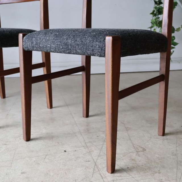 チークダイニングチェア　４脚セット　商品番号【122097】