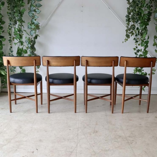 G-planジープラン・フレスコ【チーク】ダイニングチェア4脚セット商品番号【122066】