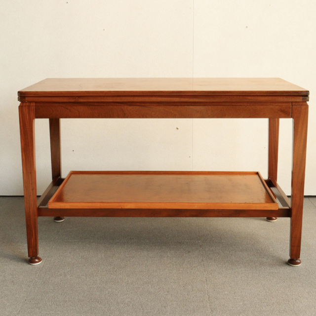 英国ビンテージ　Remploy コーヒーテーブル 職人たちの遊び。 レンプロイRemploy社のチーク材のグインとなる