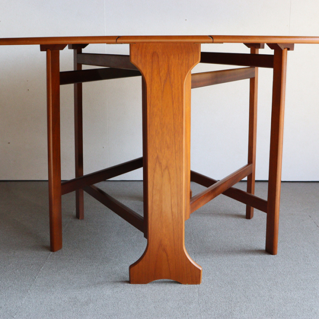 ジェンティークjentiqueのドロップリーフダイニングテーブル