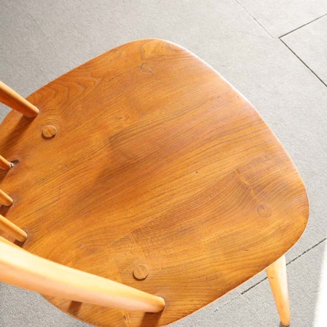アーコール（ERCOL）クエーカーチェア【ナチュラル】 商品番号【23147b】