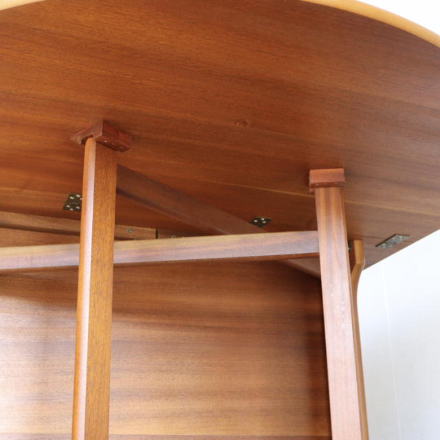 ジェンティークjentiqueのドロップリーフダイニングテーブル