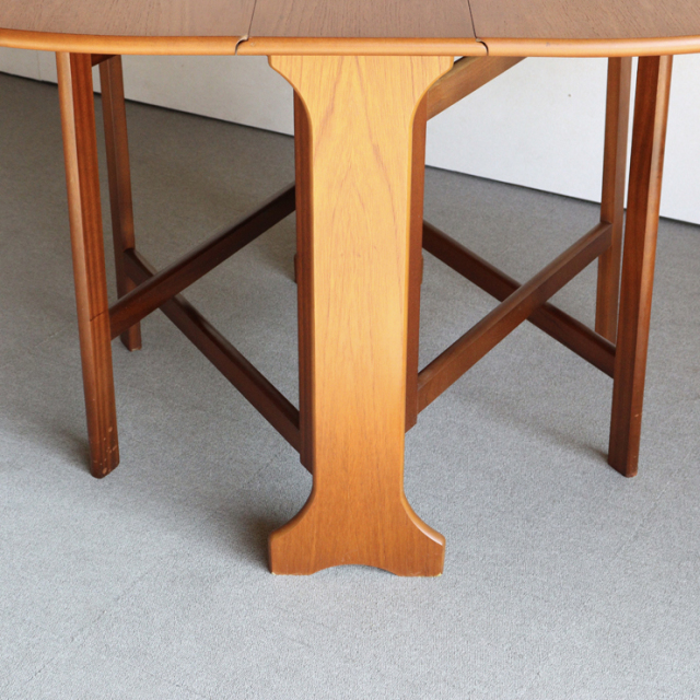 ジェンティークjentiqueのドロップリーフダイニングテーブル