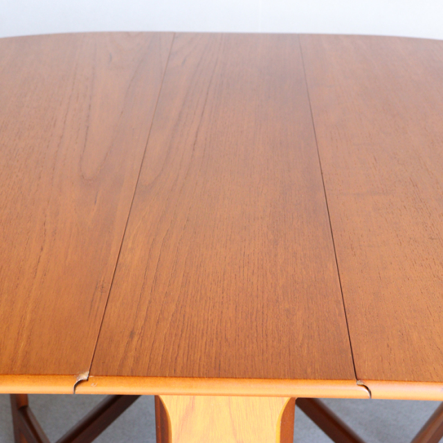 ジェンティークjentiqueのドロップリーフダイニングテーブル