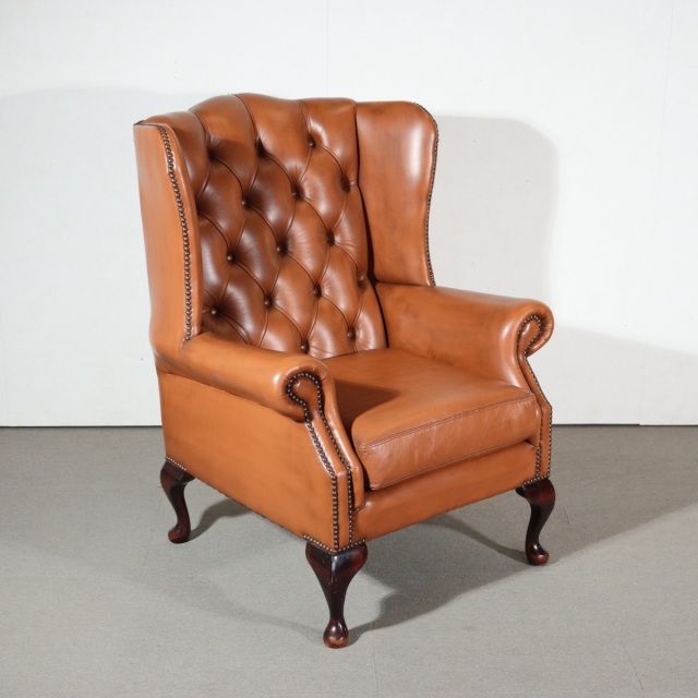 送料込み！ 【男前】ヴィンテージレザーアームチェア