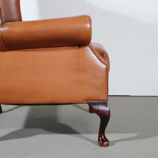 送料込み！ 【男前】ヴィンテージレザーアームチェア
