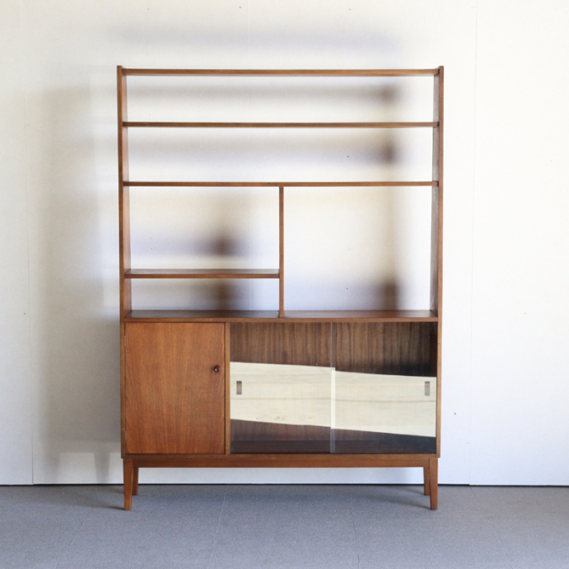 英国ヴィンテージのチーク材のルームディバイダー