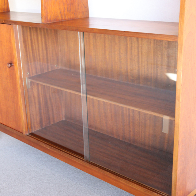 英国ヴィンテージのチーク材のルームディバイダー