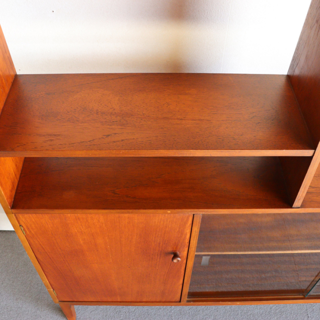 英国ヴィンテージのチーク材のルームディバイダー