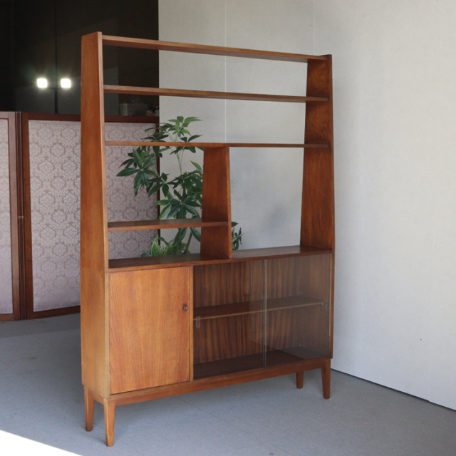 英国ヴィンテージのチーク材のルームディバイダー