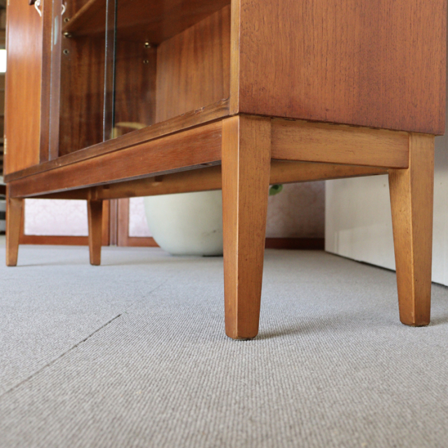 英国ヴィンテージのチーク材のルームディバイダー