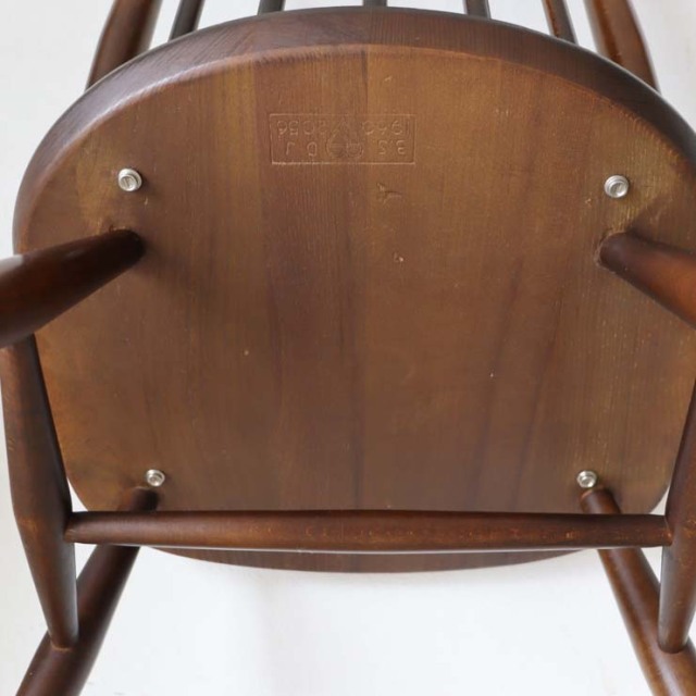 アーコール（ERCOL）ゴールドスミスチェア【ブラウン】１脚　商品番号【122089a】