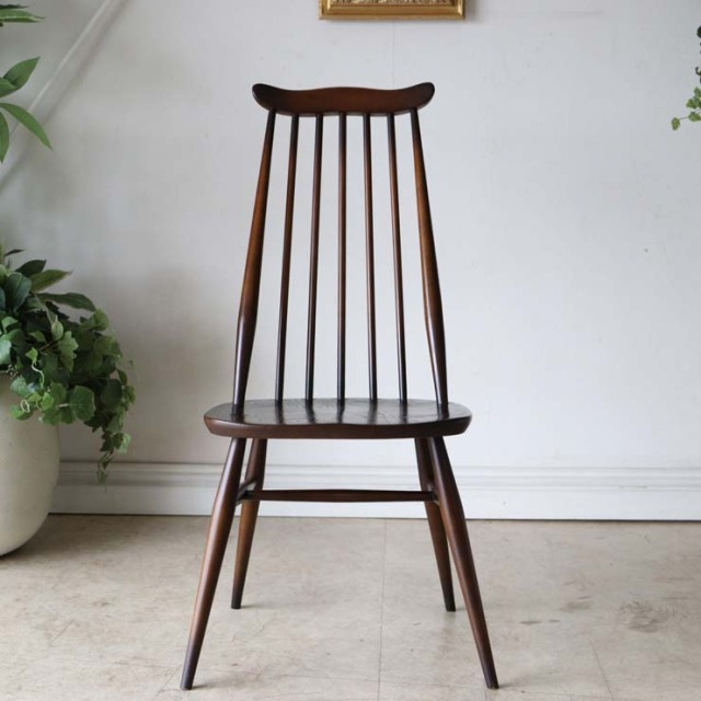 アーコール（ERCOL）ゴールドスミスチェア【ブラウン】１脚　商品番号【122089b】