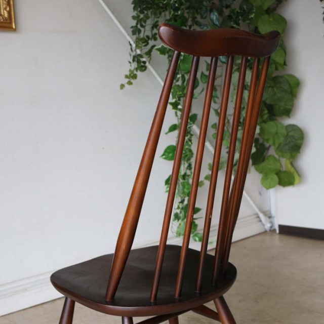 アーコール（ERCOL）ゴールドスミスチェア【ブラウン】１脚　商品番号【122089b】