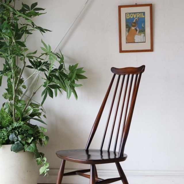 アーコール（ERCOL）ゴールドスミスチェア【ブラウン】１脚　商品番号【022021a】