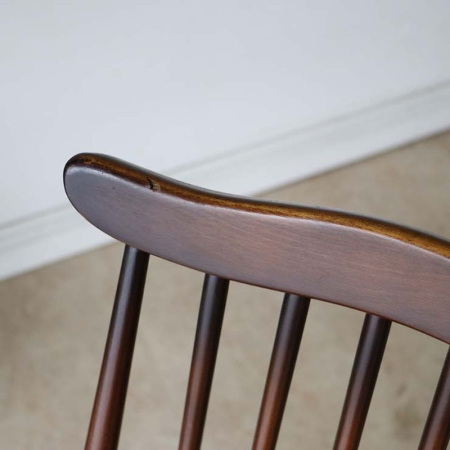 アーコール（ERCOL）ゴールドスミスチェア【ブラウン】１脚　商品番号【022021a】