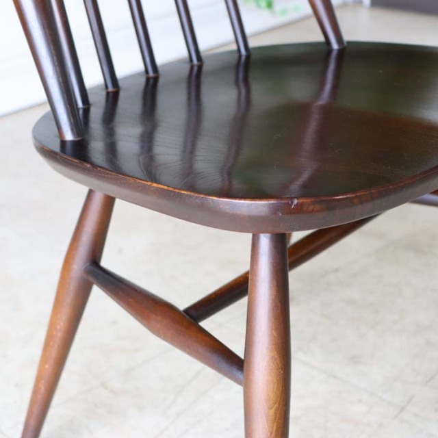 アーコール（ERCOL）ゴールドスミスチェア【ブラウン】１脚　商品番号【022021a】