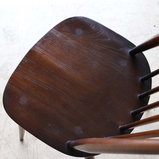 アーコール（ERCOL）ゴールドスミスチェア【ブラウン】１脚　商品番号【022021a】