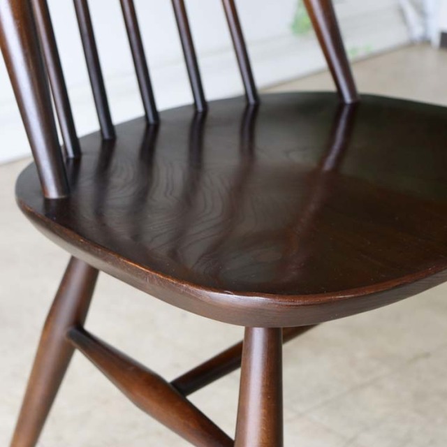 アーコール（ERCOL）ゴールドスミスチェア【ブラウン】１脚　商品番号【022021b】