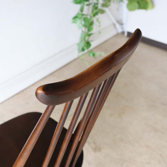 アーコール（ERCOL）ゴールドスミスチェア【ブラウン】１脚　商品番号【022021b】