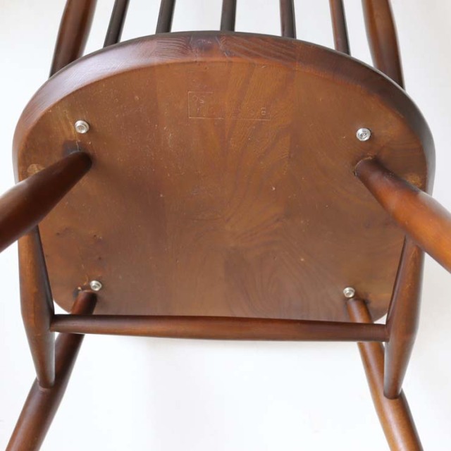 アーコール（ERCOL）ゴールドスミスチェア【ブラウン】１脚　商品番号【022021b】