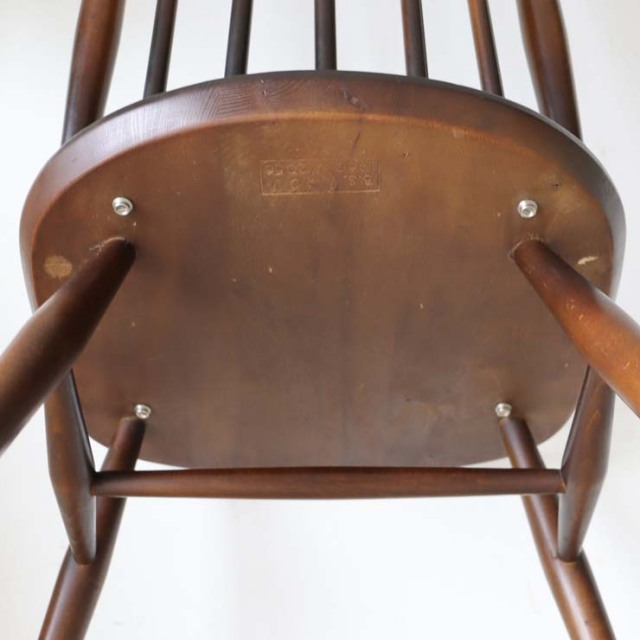 アーコール（ERCOL）ゴールドスミスチェア【ブラウン】１脚　商品番号【022021c】