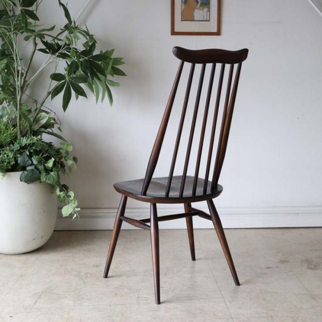 アーコール（ERCOL）ゴールドスミスチェア【ブラウン】１脚　商品番号【022021d】