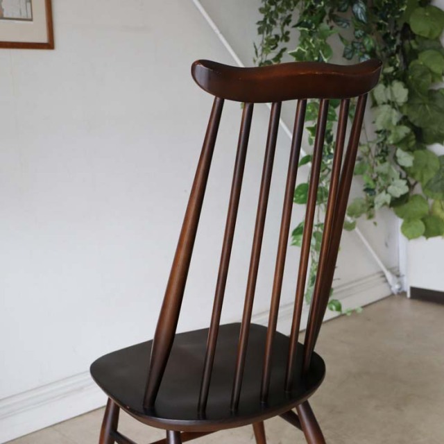 アーコール（ERCOL）ゴールドスミスチェア【ブラウン】１脚　商品番号【022021d】