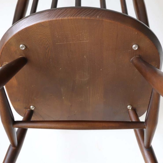 アーコール（ERCOL）ゴールドスミスチェア【ブラウン】１脚　商品番号【022021d】