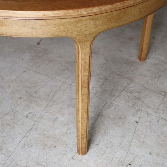 Nathanネイサン・ダイニングサークルテーブル【チーク】商品番号【122071】メンテ後の写真