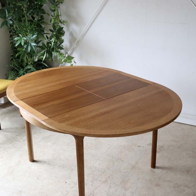 Nathanネイサン・ダイニングサークルテーブル【チーク】商品番号【122071】メンテ後の写真