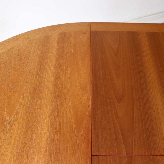 Nathanネイサン・ダイニングサークルテーブル【チーク】商品番号【122071】メンテ後の写真