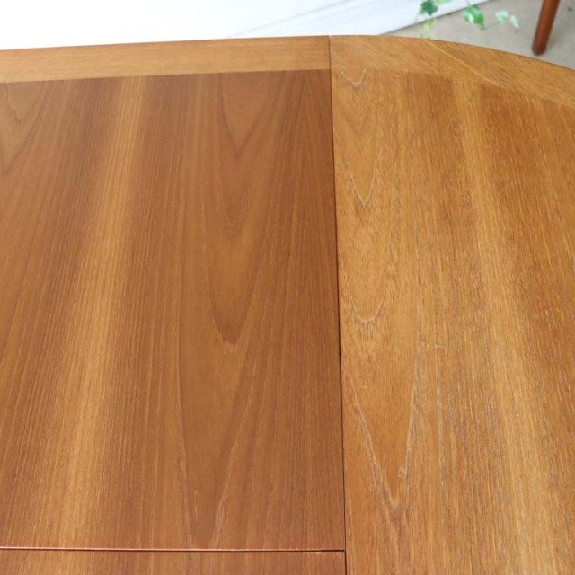 Nathanネイサン・ダイニングサークルテーブル【チーク】商品番号【122071】メンテ後の写真