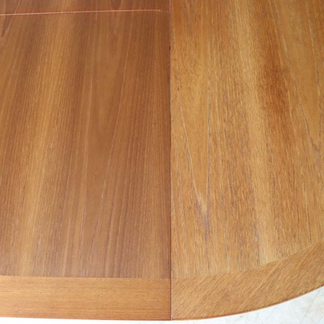 Nathanネイサン・ダイニングサークルテーブル【チーク】商品番号【122071】メンテ後の写真