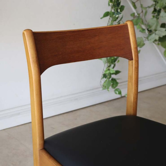 英国製ダイニングチェア（ブラック）商品番号【022102b】