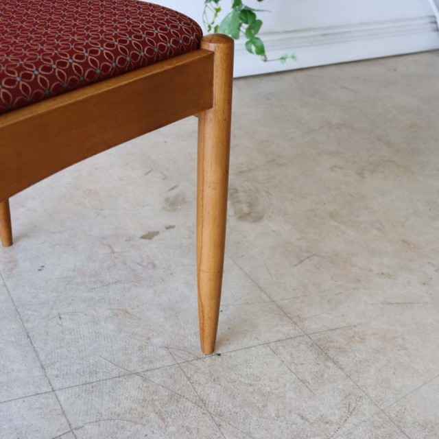 ダイニングチェア（花柄）１脚　商品番号【022037a】