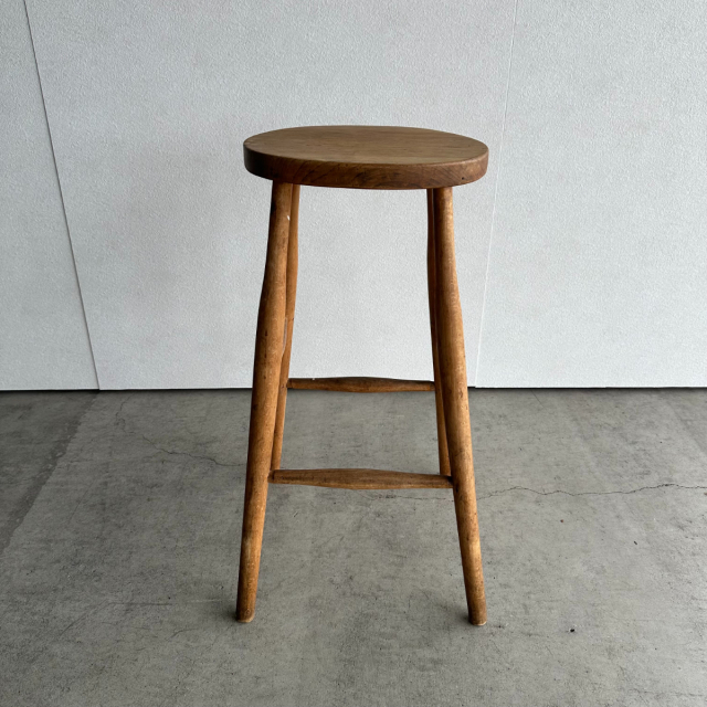木製のキッチンスツール、24092a