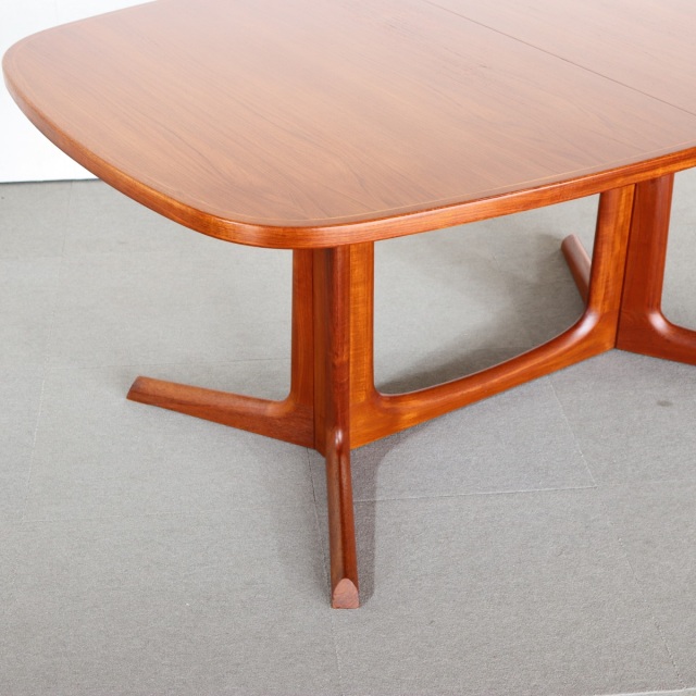 送料込み】【最後の晩餐できます】 デンマーク製チーク材のダイニング